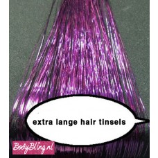 Hair Tinsels Shiny purple #19
