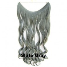 Wire hair wavy Slate Gray