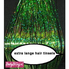 Hair Tinsels Sparkling green #23