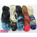 Dip dye hair extensions
